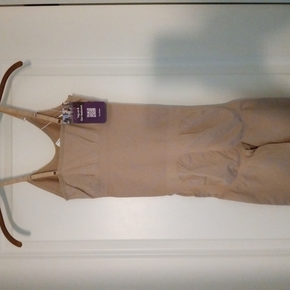 Beige Sleeveless Jumpsuit